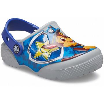 Crocs Fun Lab Paw Patrol™ Patch Girls' Clogs Grey | Australia 1601GSOL